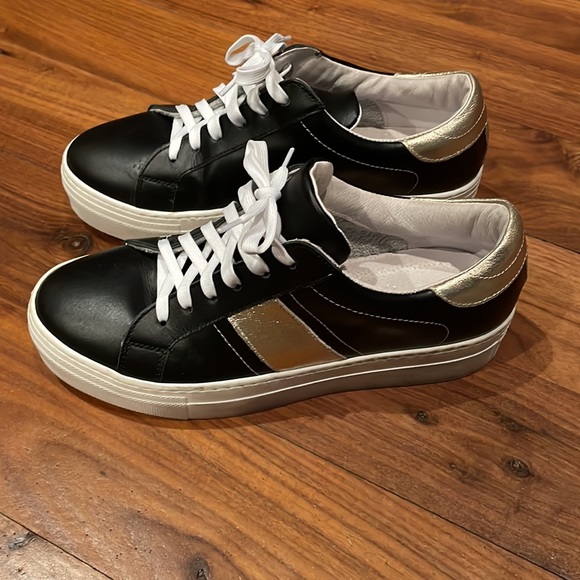 Black l’Idea platform sneakers - Picture 2 of 9